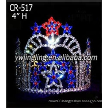 Colorful Star Patriotic Pageant Crown